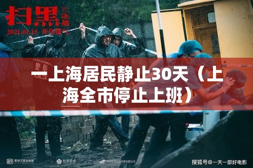 一上海居民静止30天（上海全市停止上班）