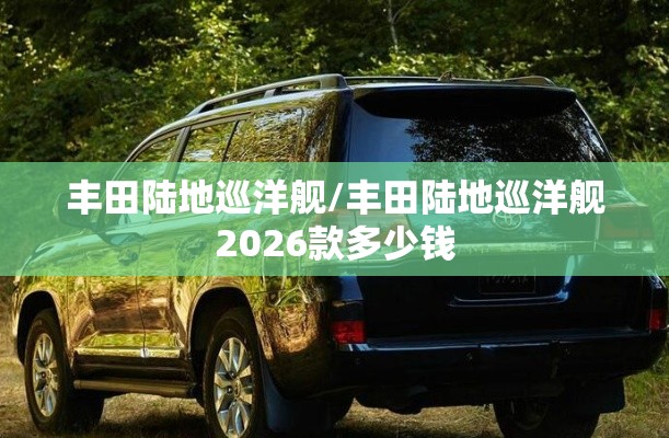 丰田陆地巡洋舰/丰田陆地巡洋舰2026款多少钱