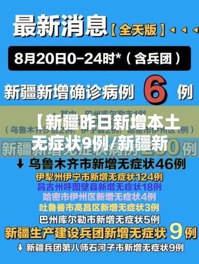 【新疆昨日新增本土无症状9例/新疆新增30例无症状9例】