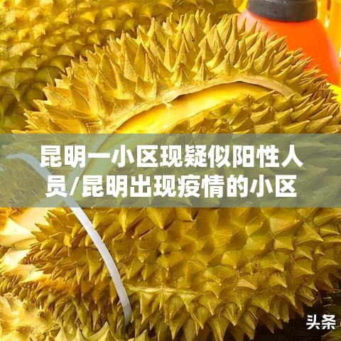 昆明一小区现疑似阳性人员/昆明出现疫情的小区