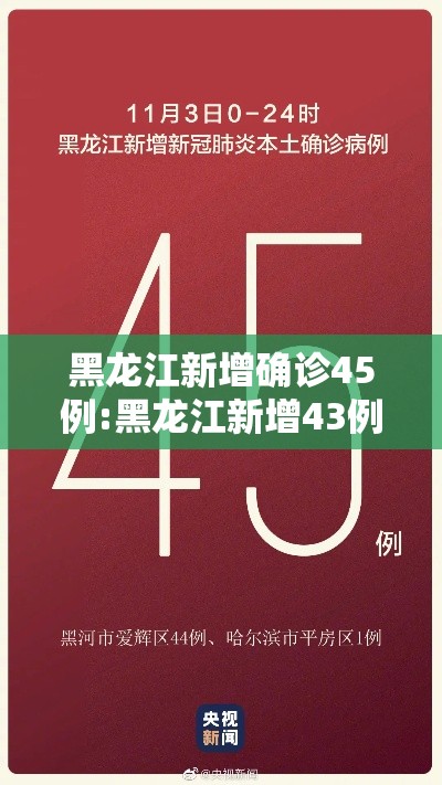 黑龙江新增确诊45例:黑龙江新增43例确诊行程