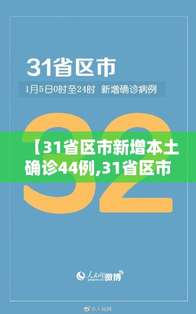 【31省区市新增本土确诊44例,31省区市新增本土确诊病例4例】