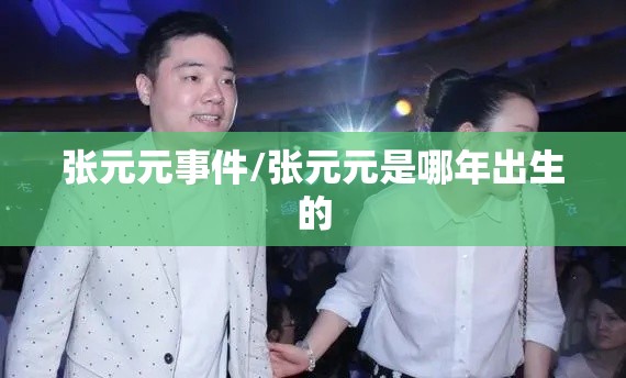 张元元事件/张元元是哪年出生的