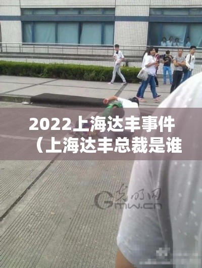 2022上海达丰事件（上海达丰总裁是谁）