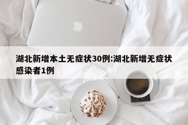 湖北新增本土无症状30例:湖北新增无症状感染者1例